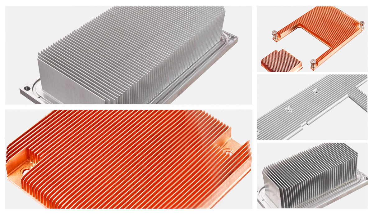 Show you the common heat sink manufacturing process