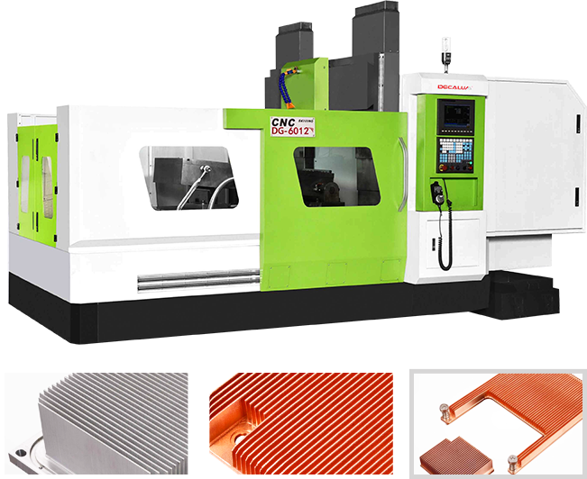 Skiving Fin Heatsinks Machine DG-6012